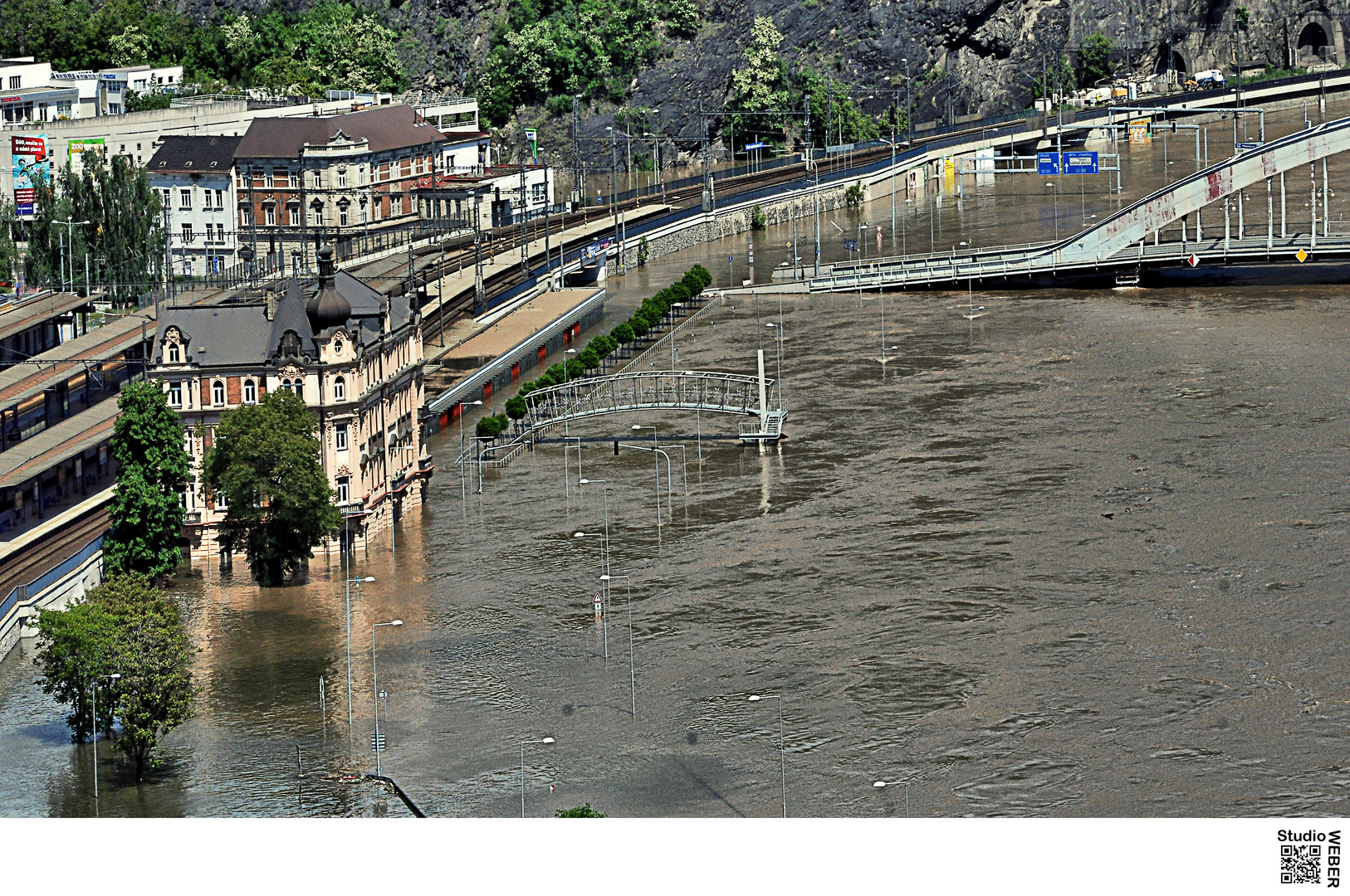 Hochwasser im Ustí_