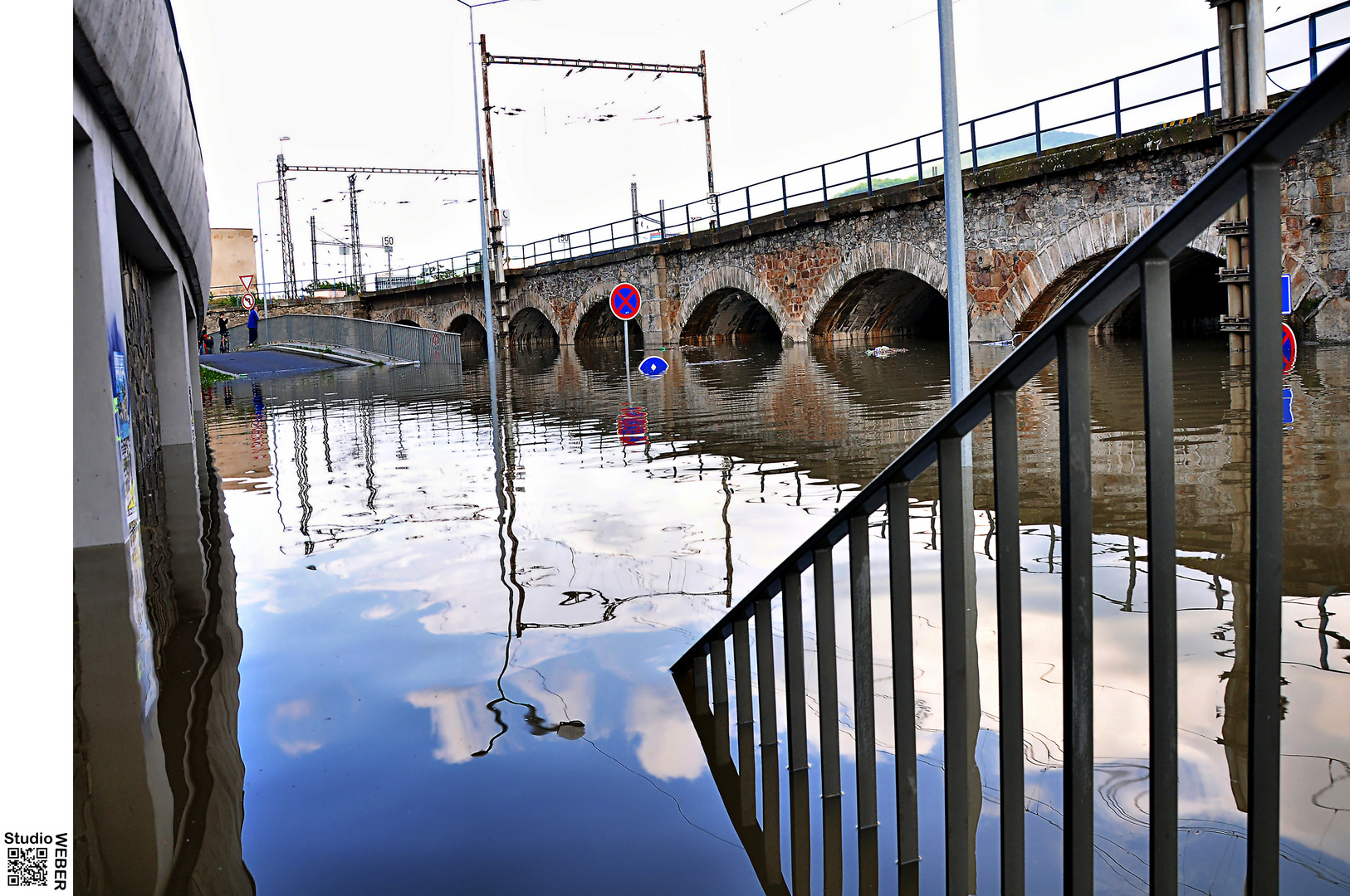 ..Hochwasser im Ustí