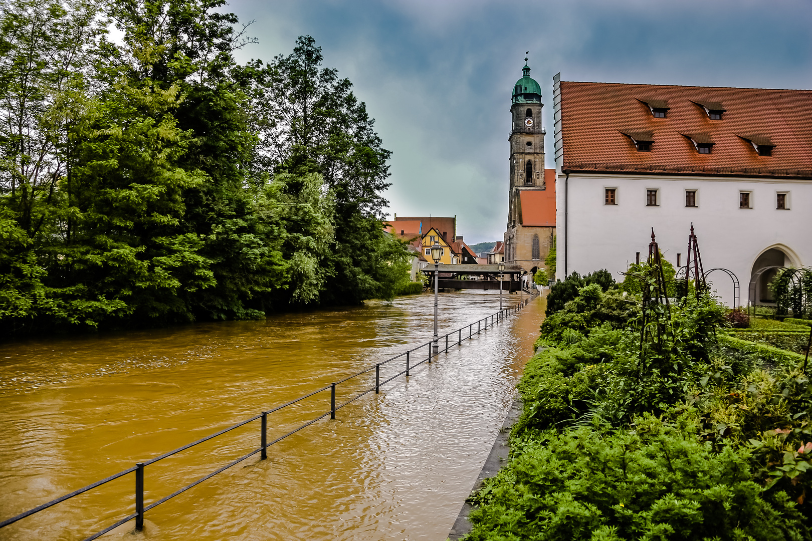 Hochwasser in Amberg