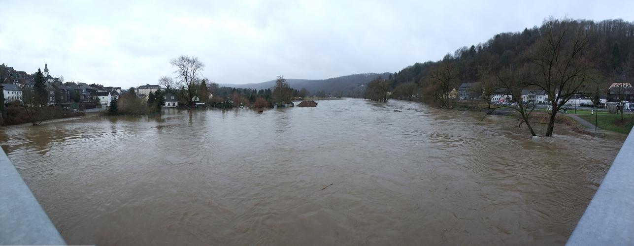 Hochwasser in Arnsberg