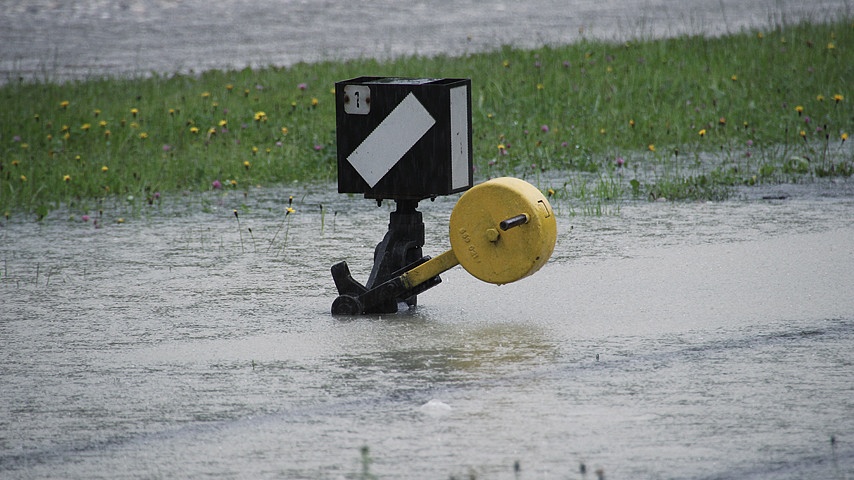 Hochwasser in Aschau