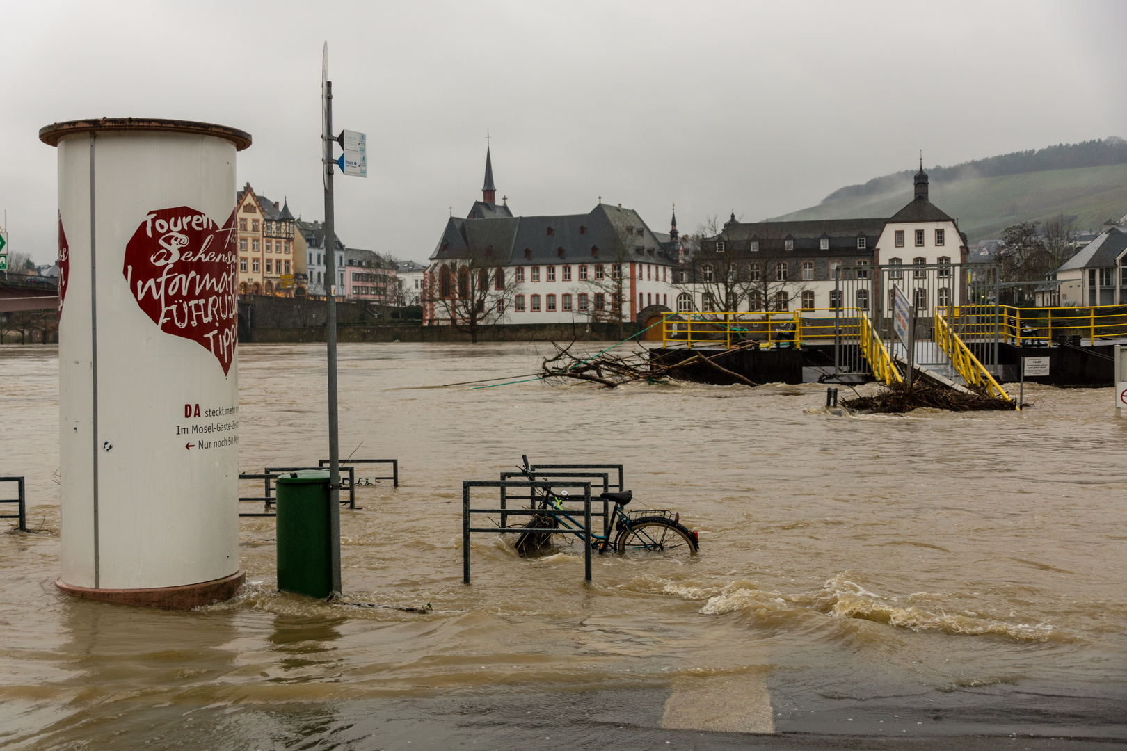 Hochwasser in Bernkastel-Kues