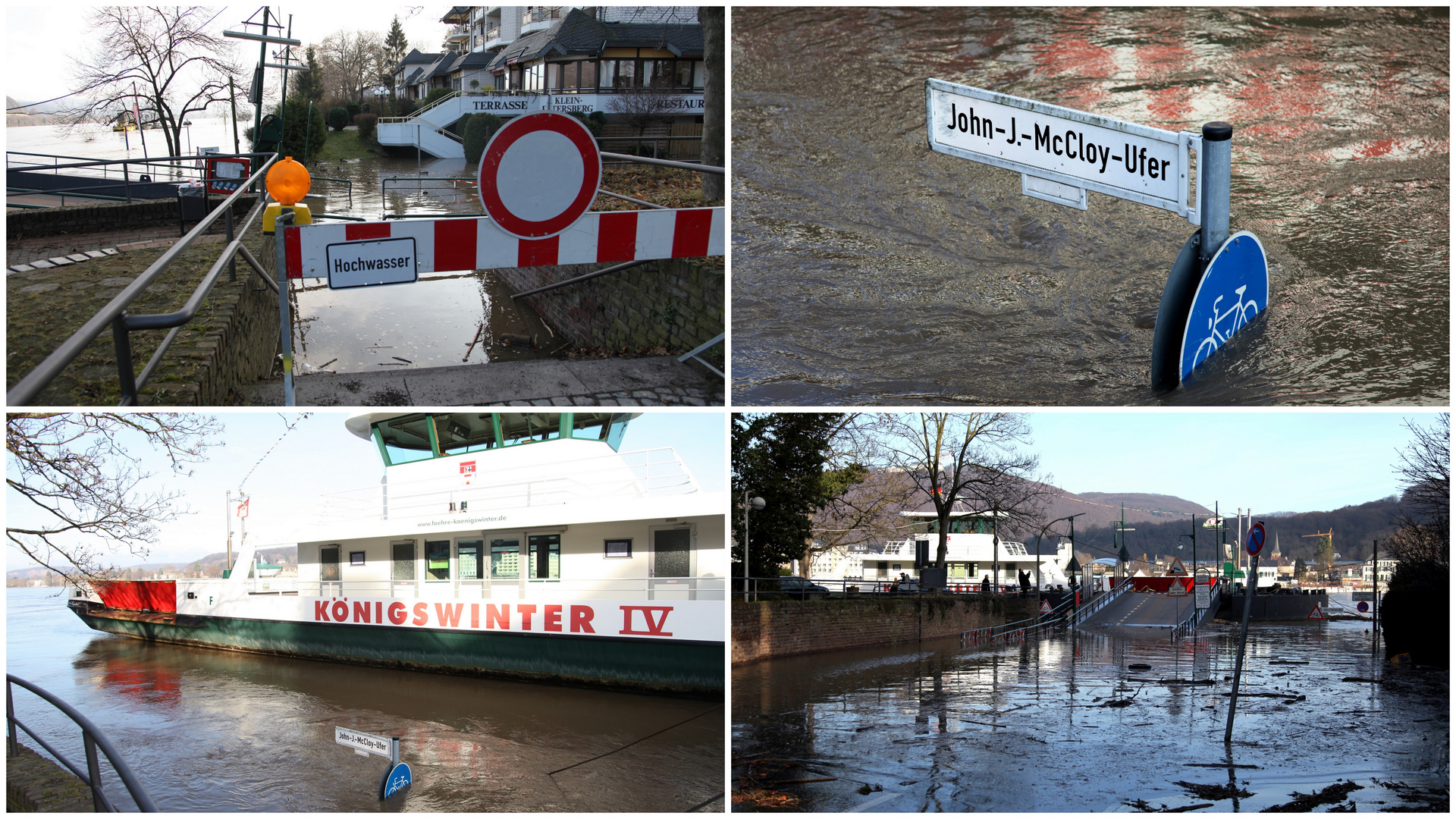 Hochwasser in Bonn