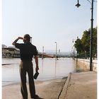 Hochwasser in Budapest