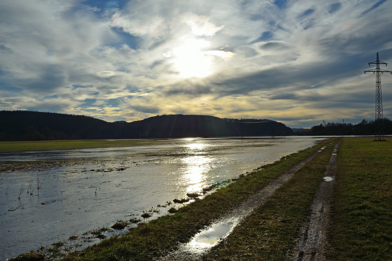 Hochwasser in der Bliesaue