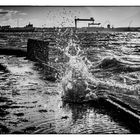 Hochwasser in der Kieler Förde