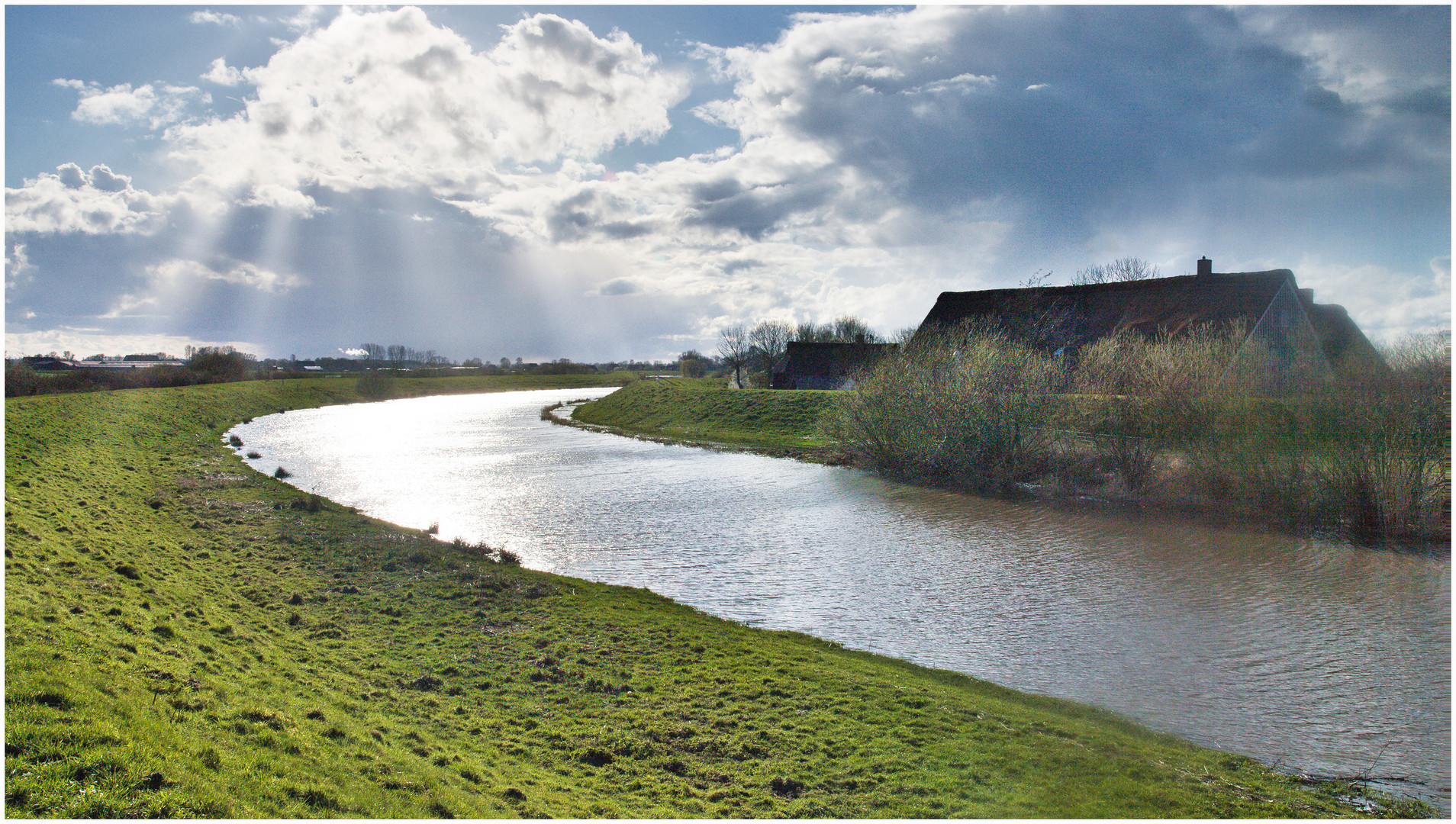 Hochwasser in der Pinnau