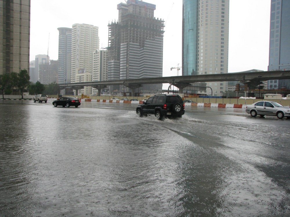 Hochwasser in Dubai
