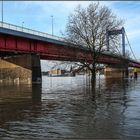 Hochwasser in Duisburg - Ruhrort