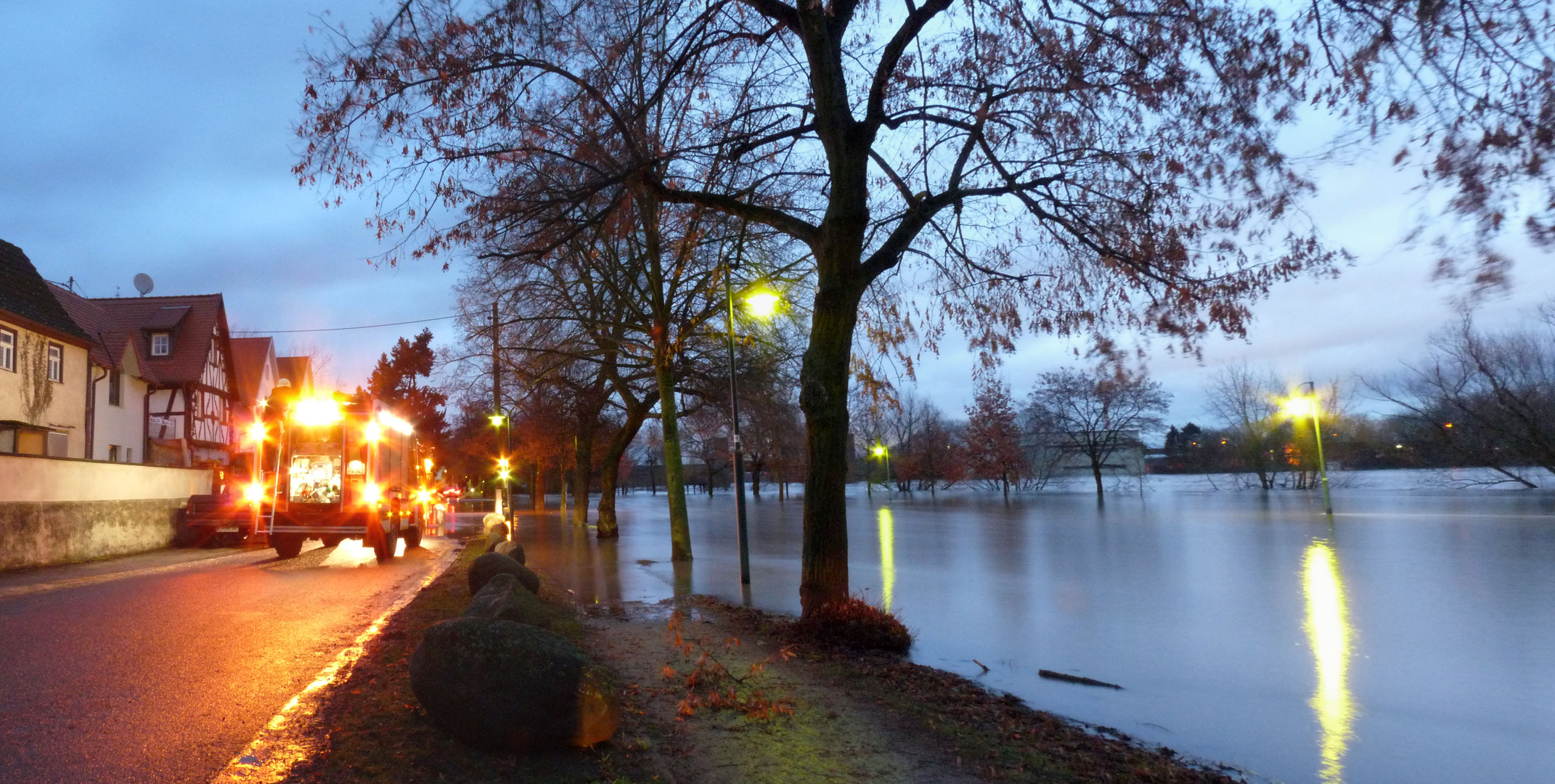 Hochwasser in Eddersheim