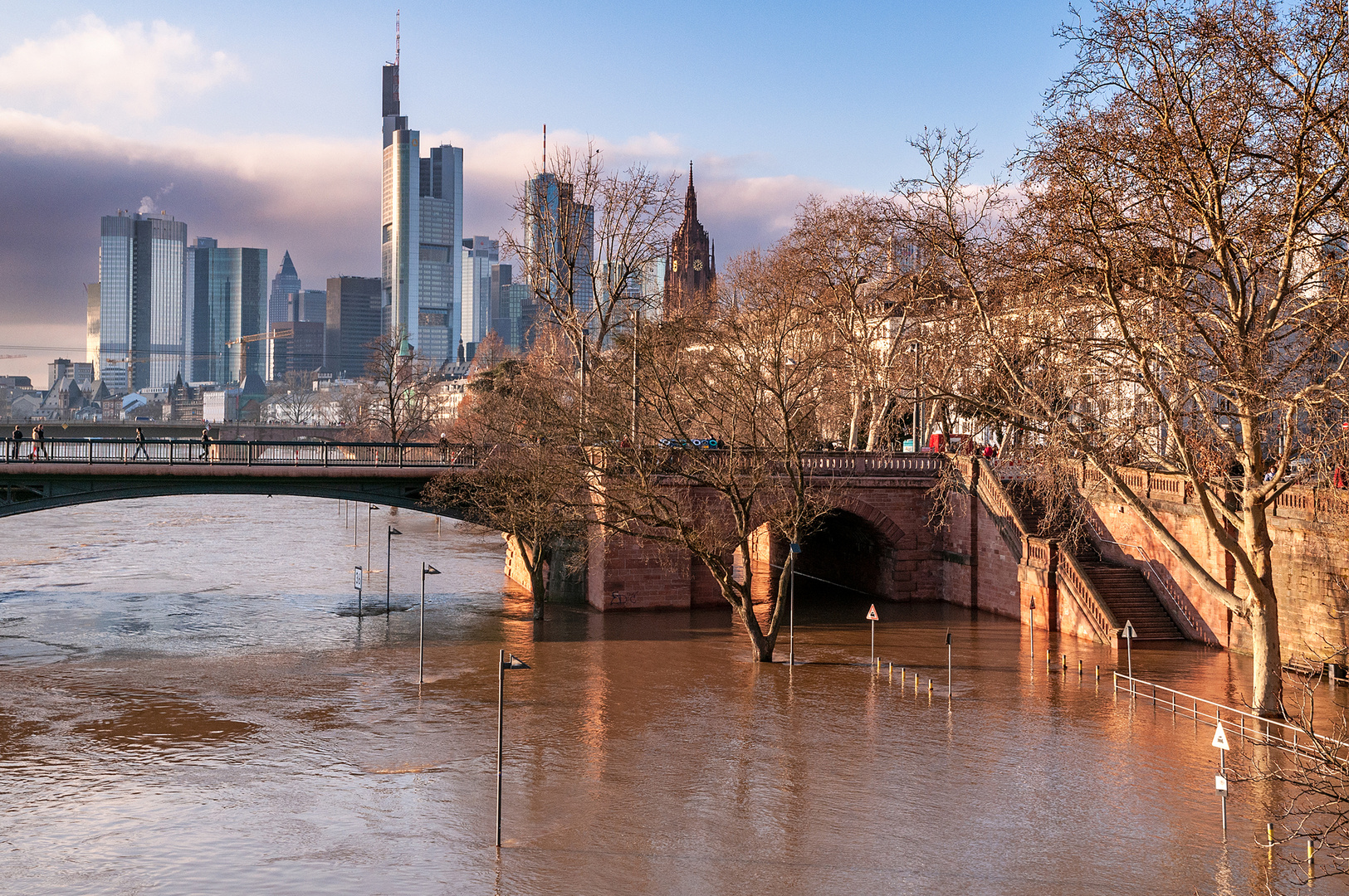 Hochwasser in Frankfurt anno ´11