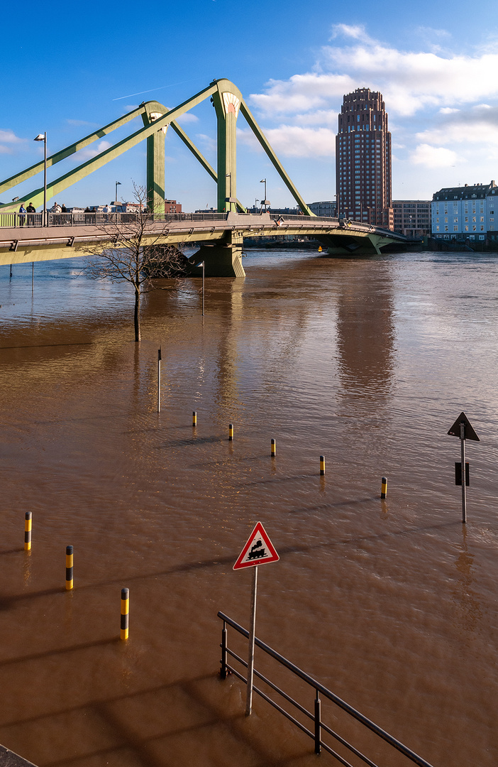 Hochwasser in Frankfurt anno ´11