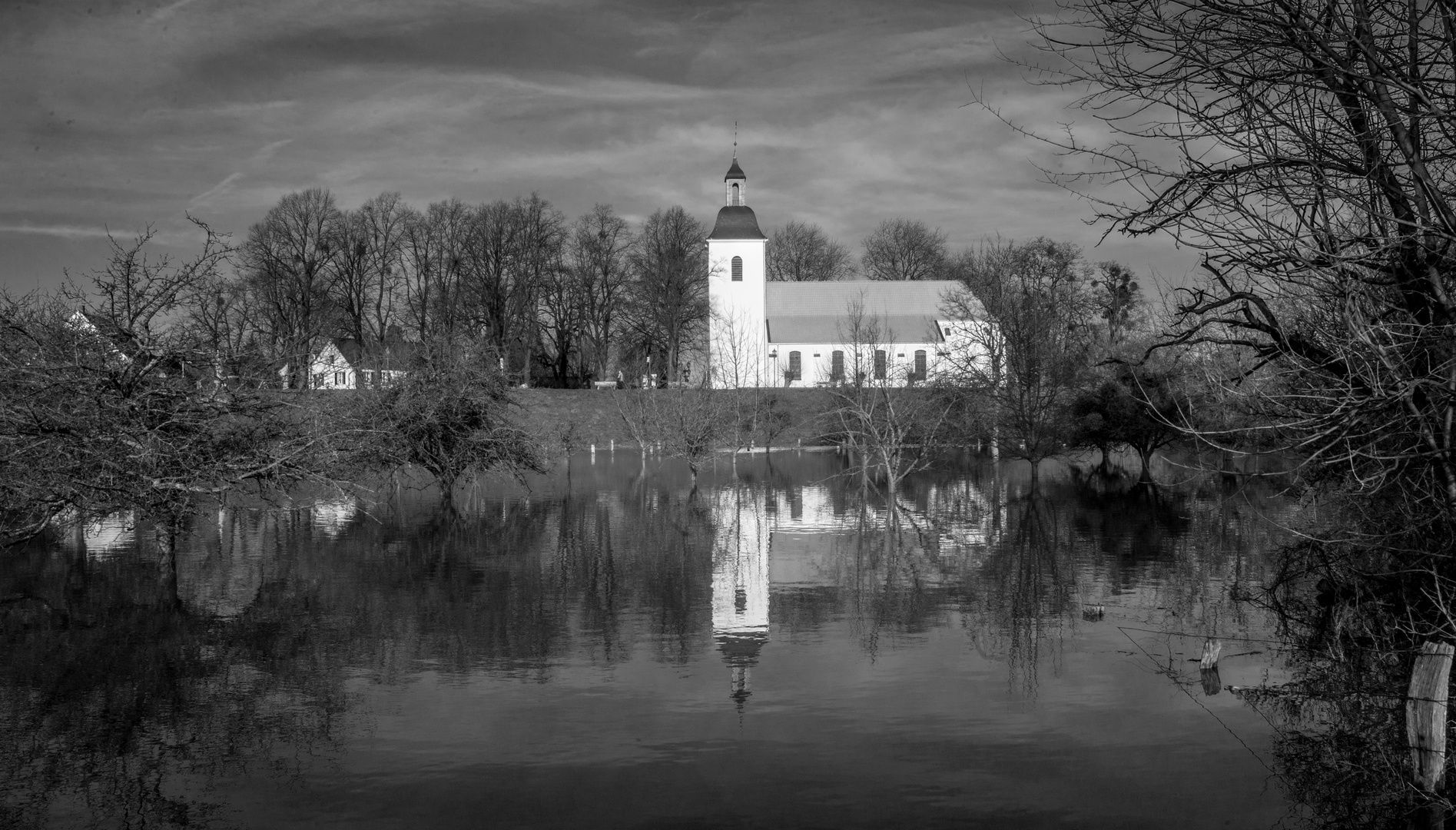 Hochwasser in Friemersheim