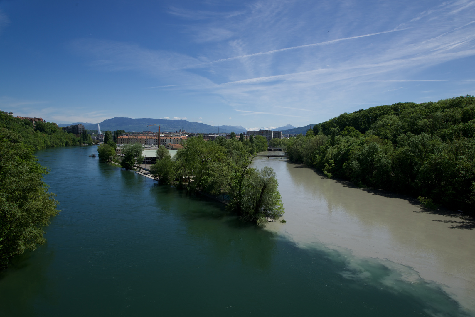 Hochwasser in Genf....