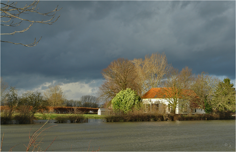 Hochwasser in Holland