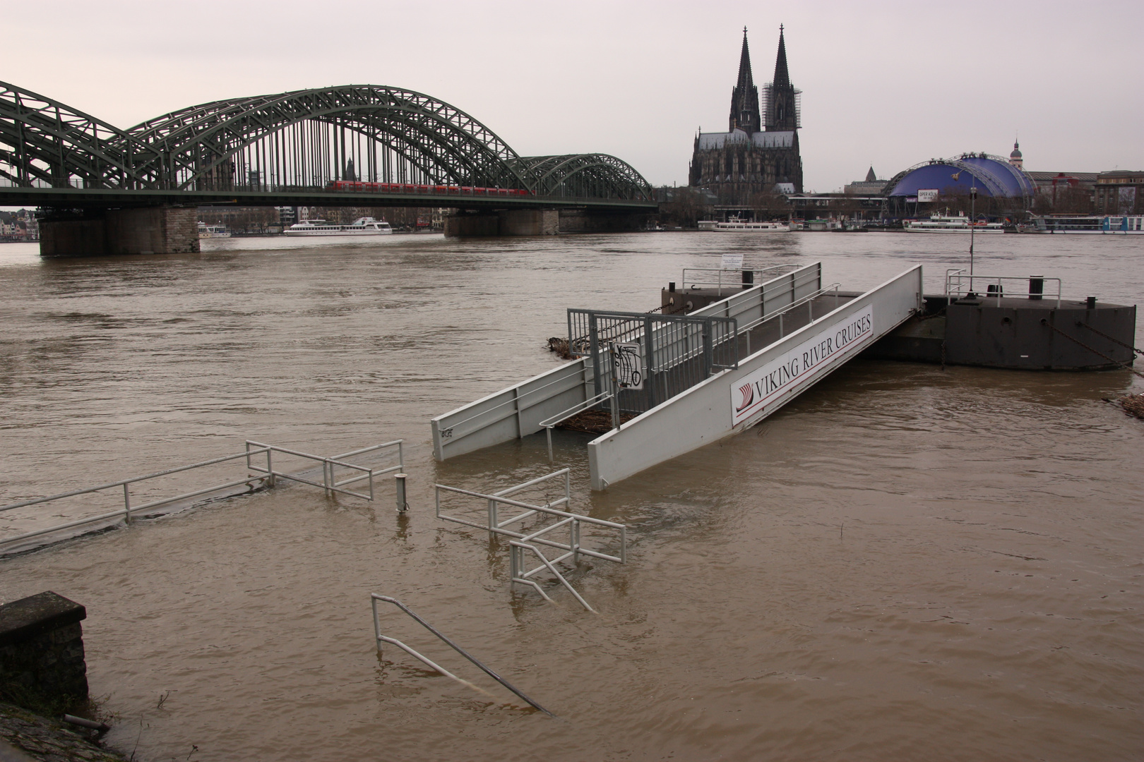 Hochwasser in Köln 1