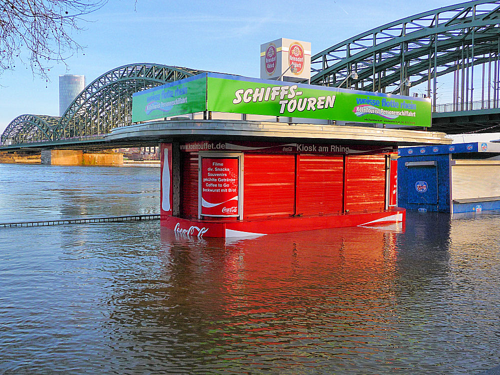 Hochwasser in Köln