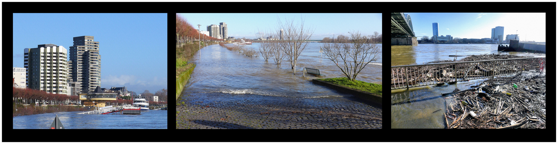 Hochwasser in Köln