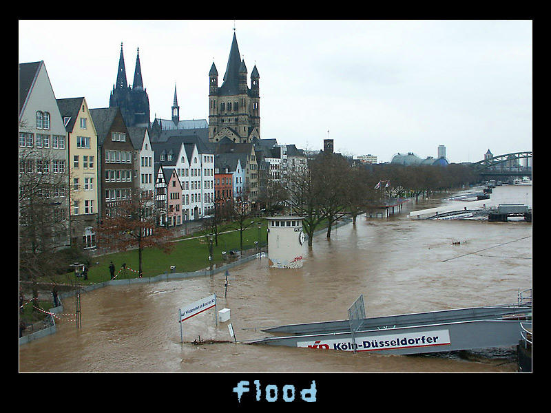 Hochwasser in Köln