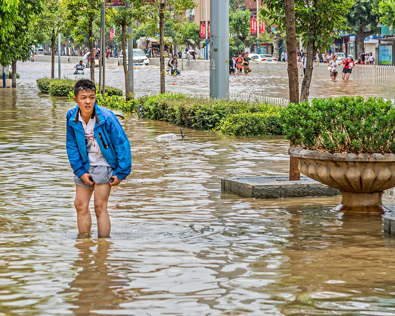 Hochwasser in Kunming III