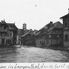 Hochwasser in Langenthal 1901