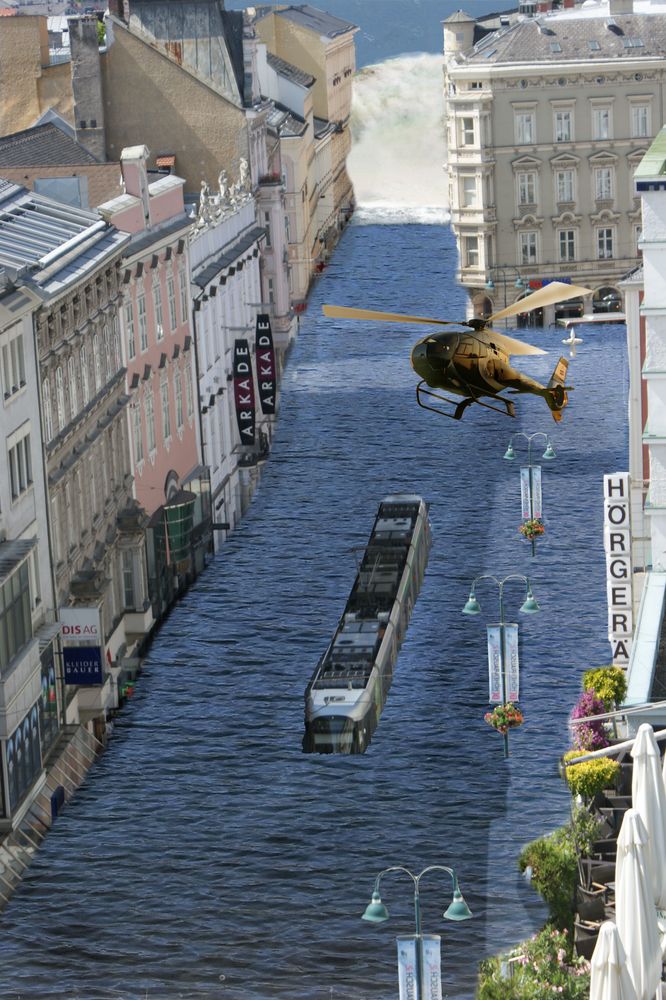 Hochwasser in Linz