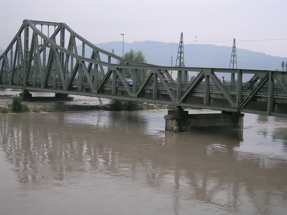 Hochwasser in Lustenau