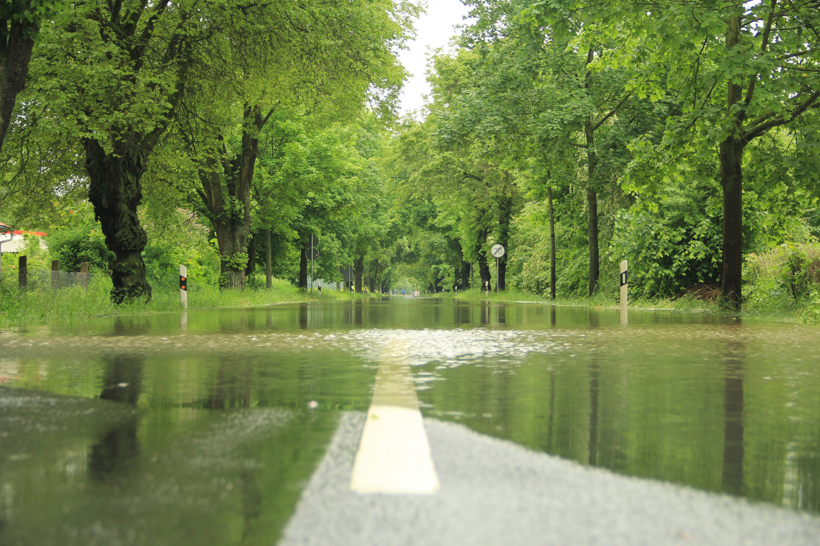 Hochwasser in Meiningen am 1.6.2013