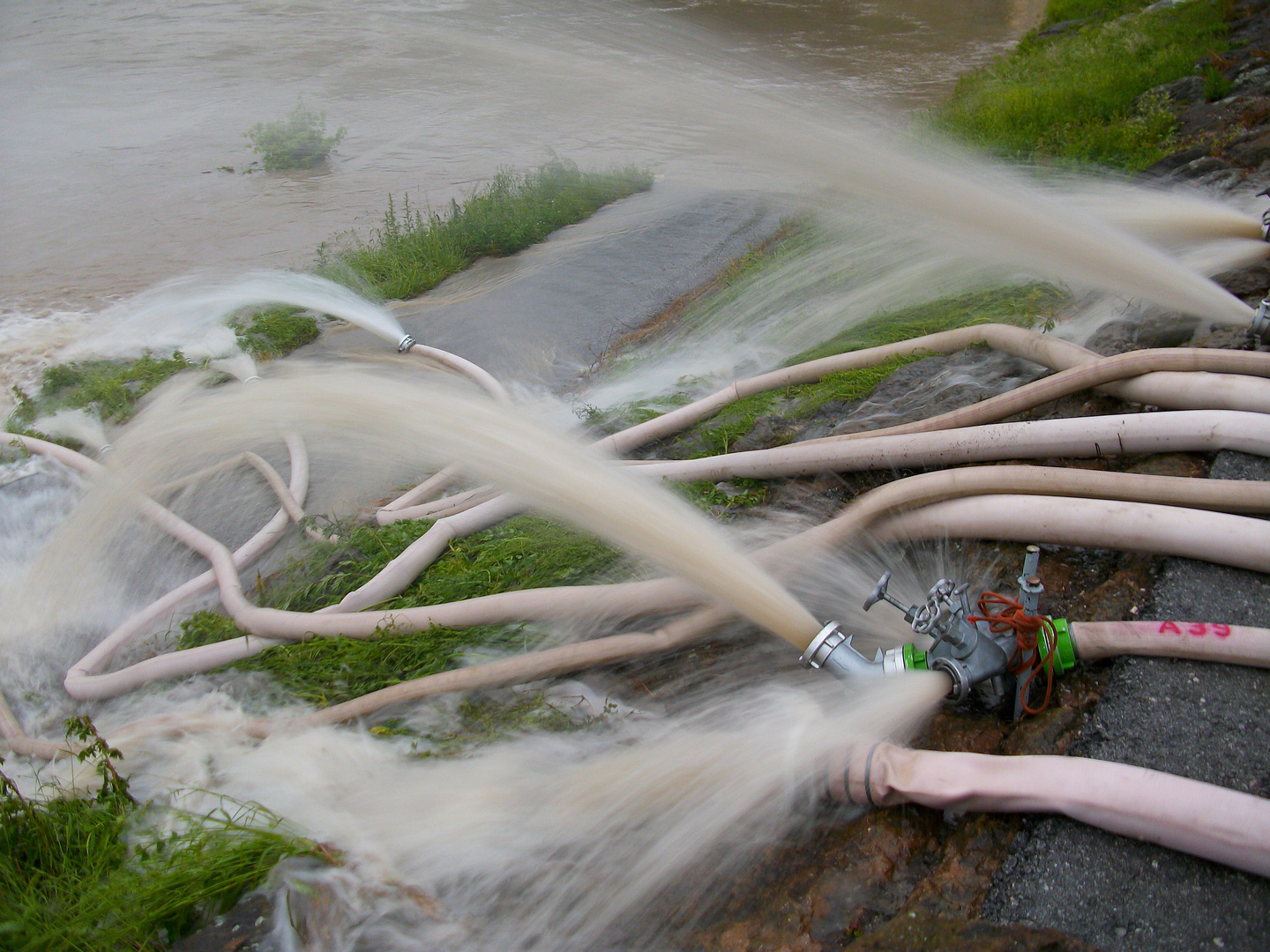 Hochwasser in Oberndorf