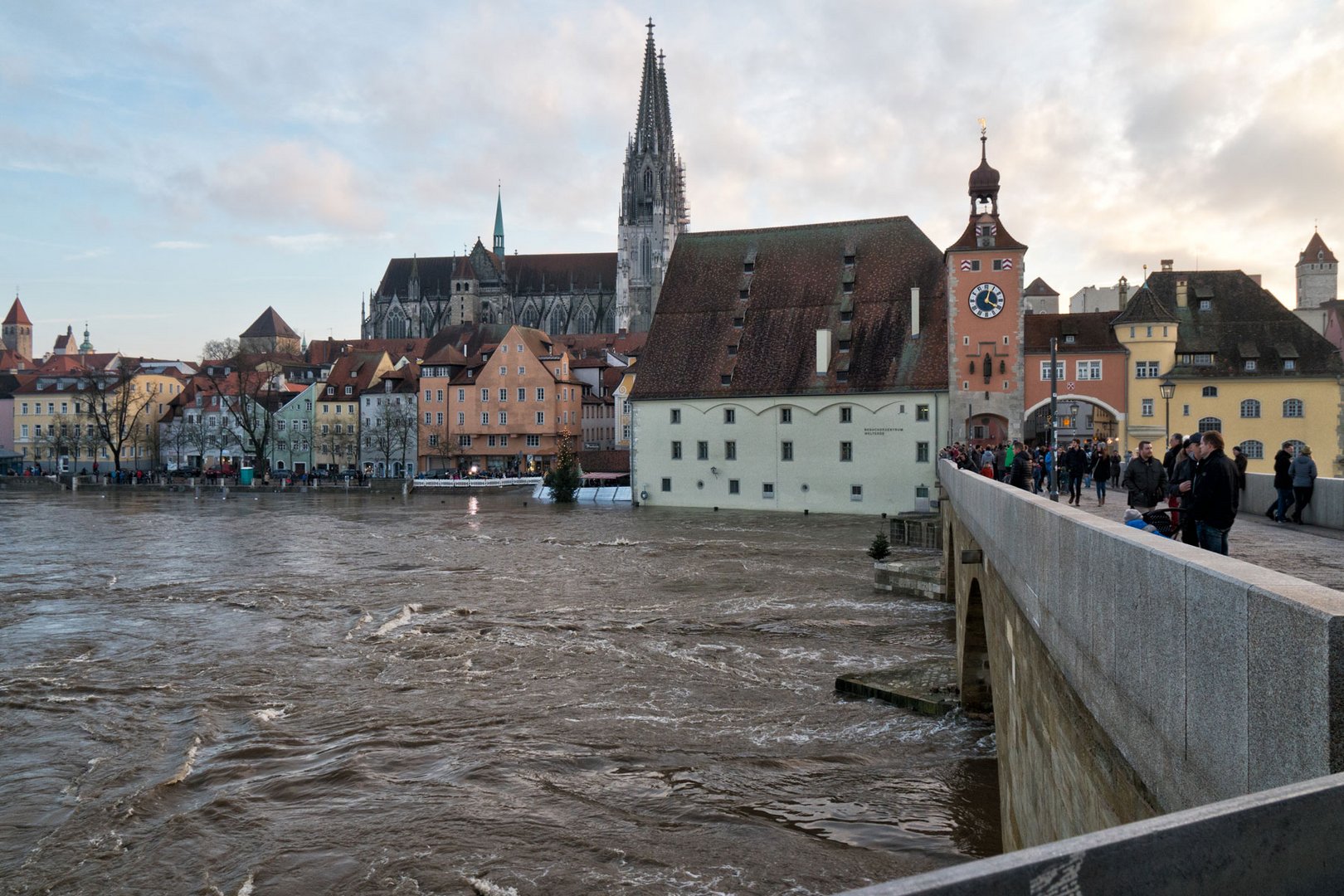 Hochwasser in Regensburg