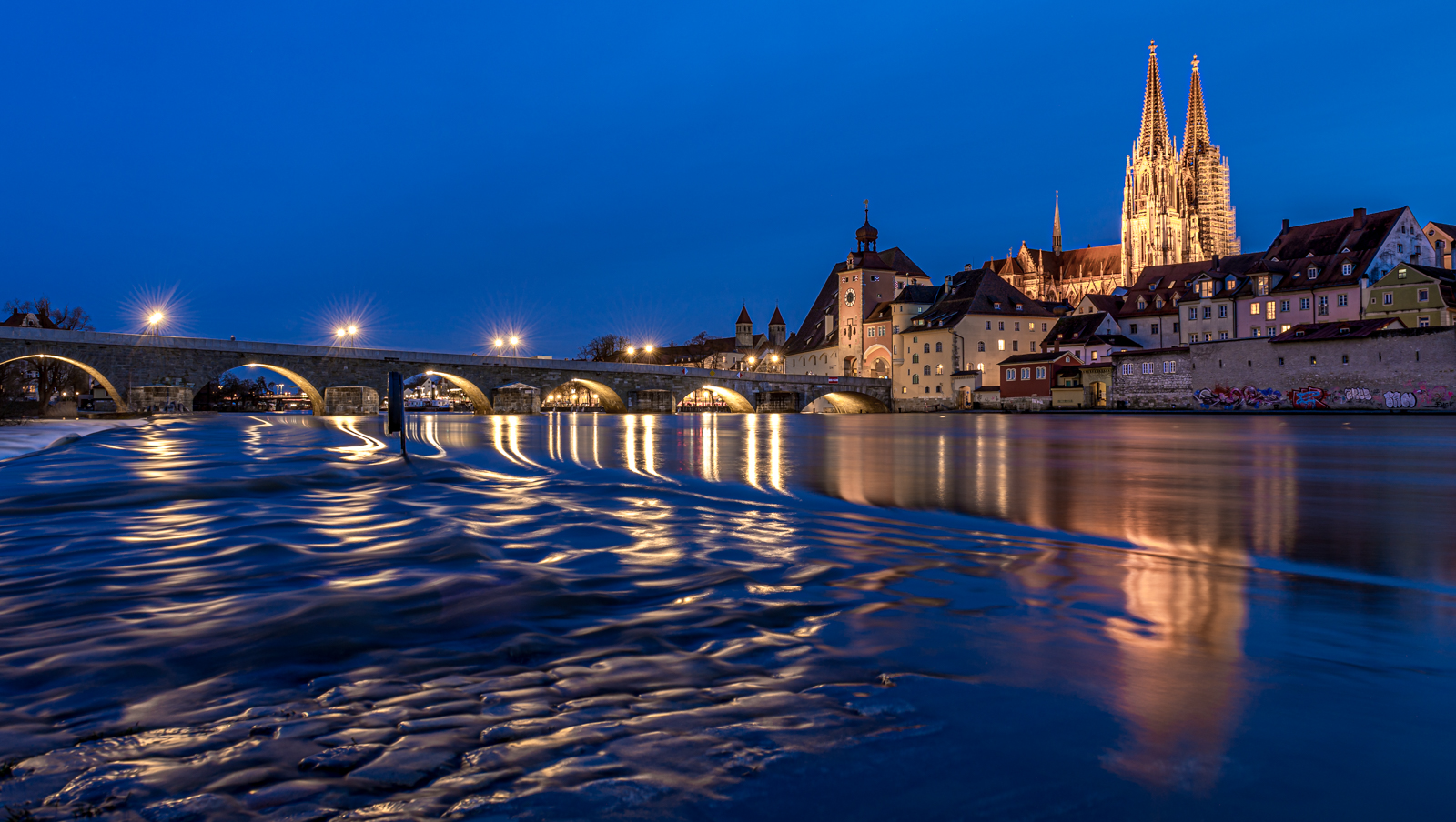 Hochwasser in Regensburg