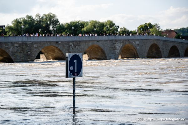 Hochwasser in Regensburg