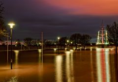 Hochwasser In Ruhrort