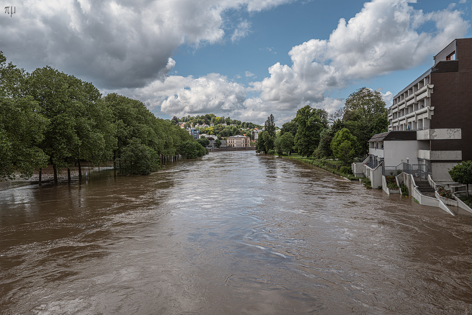 Hochwasser in Saarbrücken