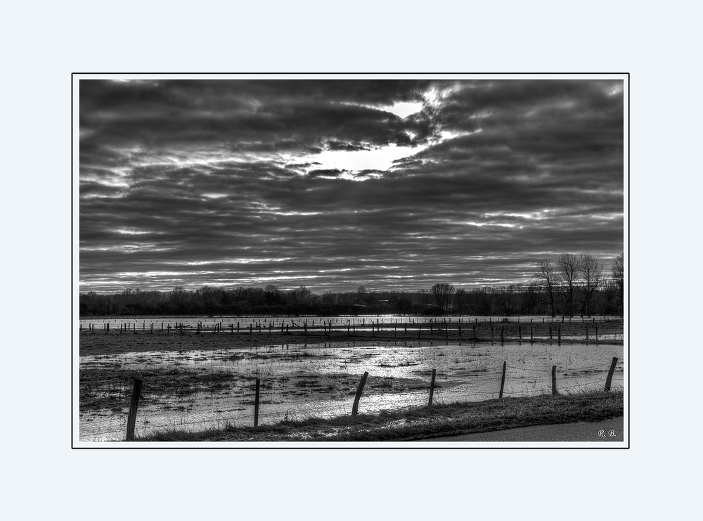 Hochwasser in S/W