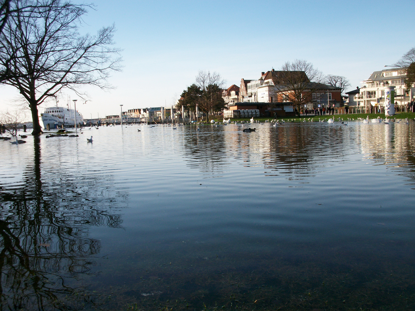 Hochwasser in Travemünde.....