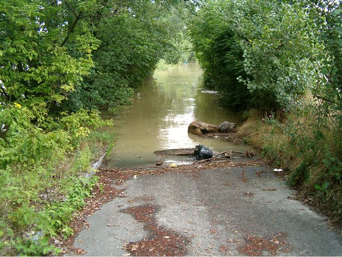 Hochwasser in Wien...