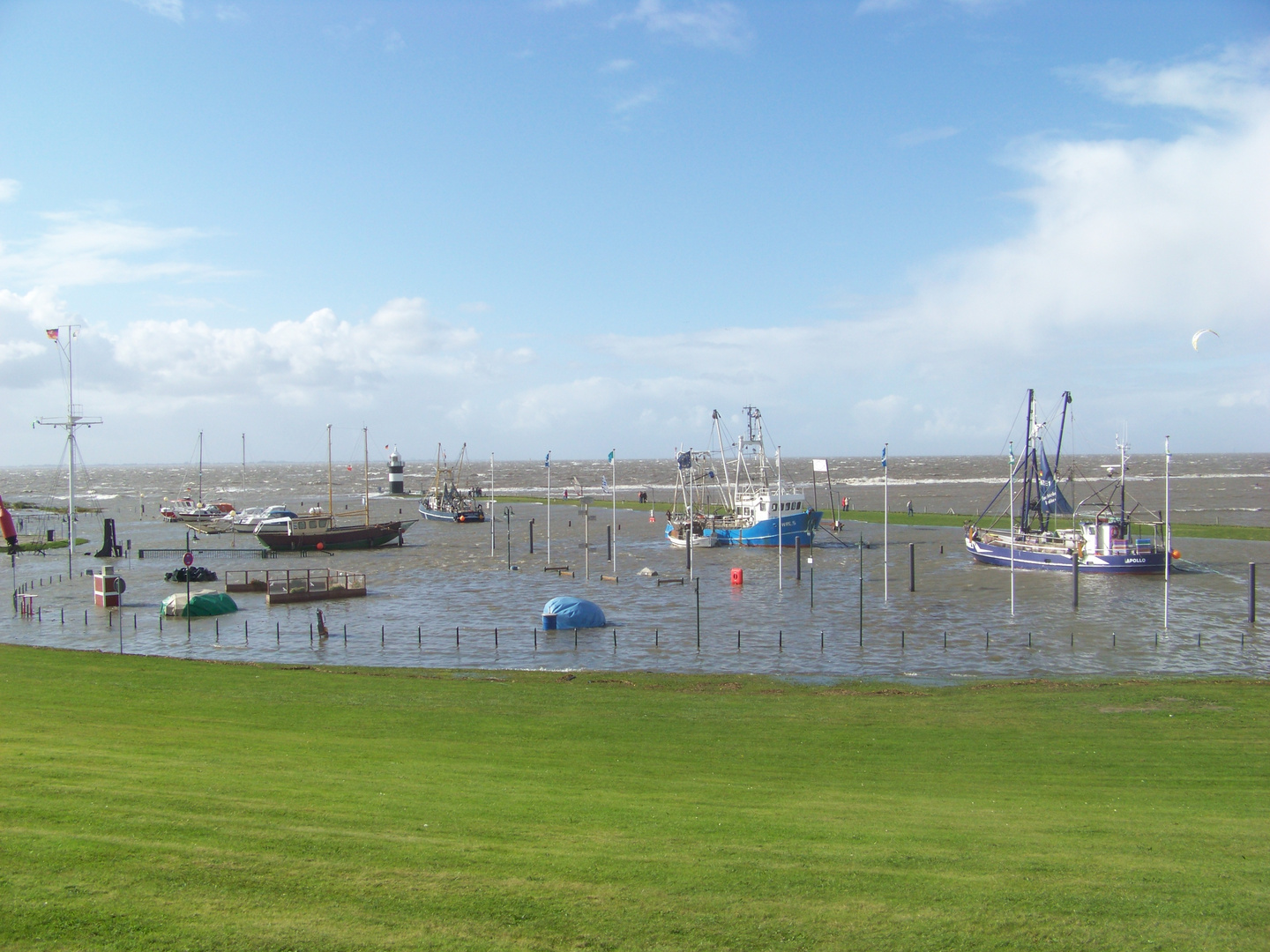 Hochwasser in Wremen