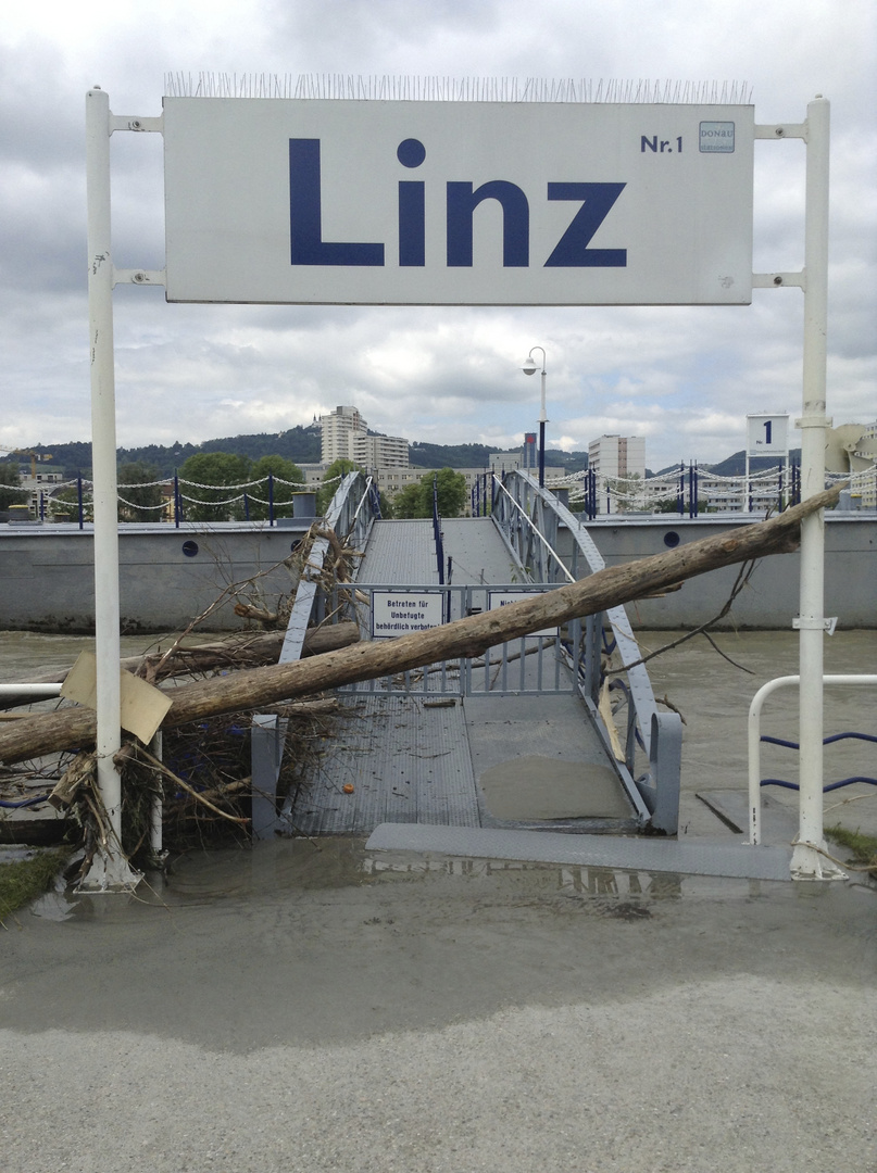 Hochwasser - Natürliches Betretungsverbot