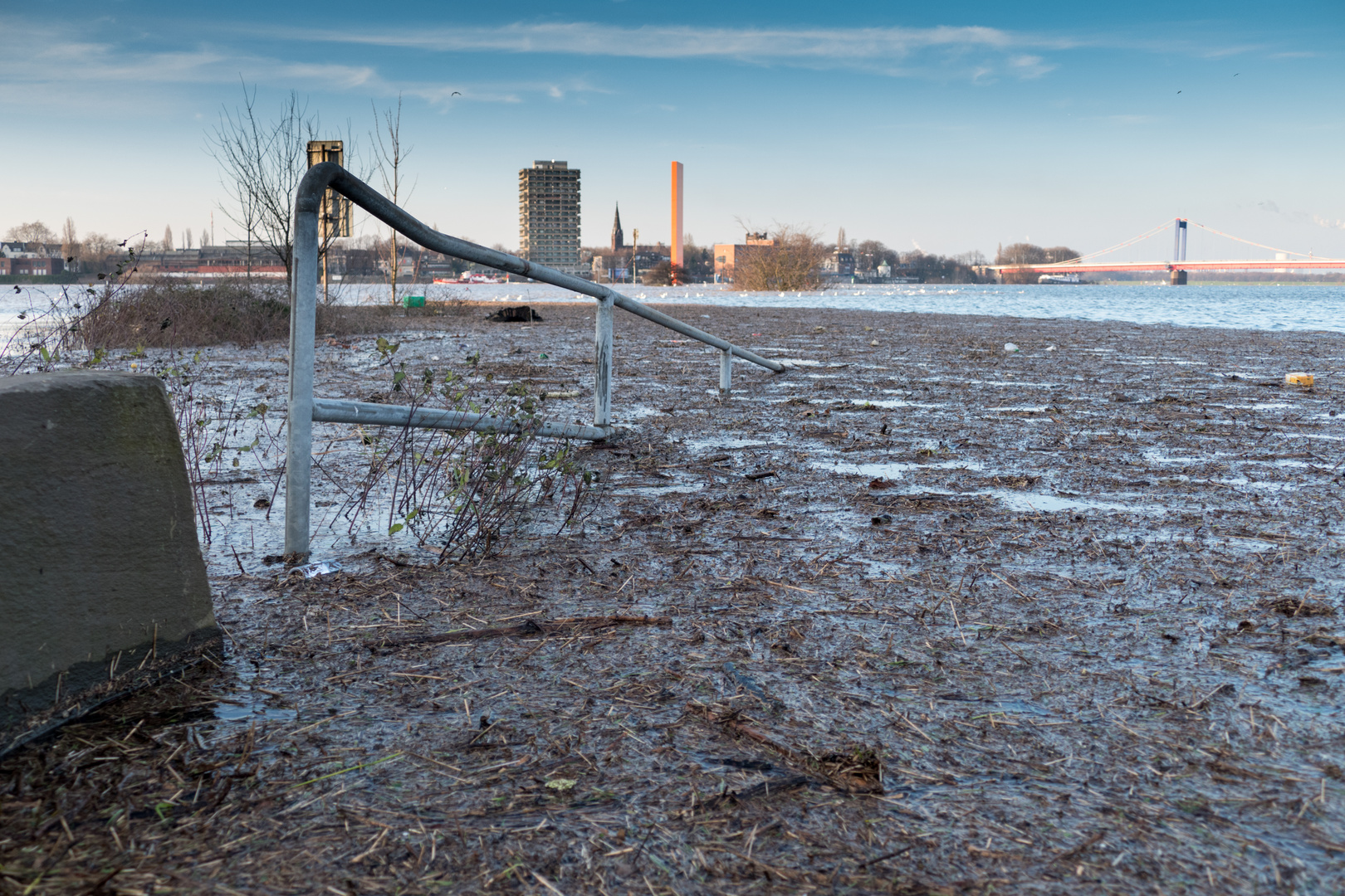 Hochwasser Ruhrort