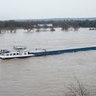 Hochwasser-Schifffahrt