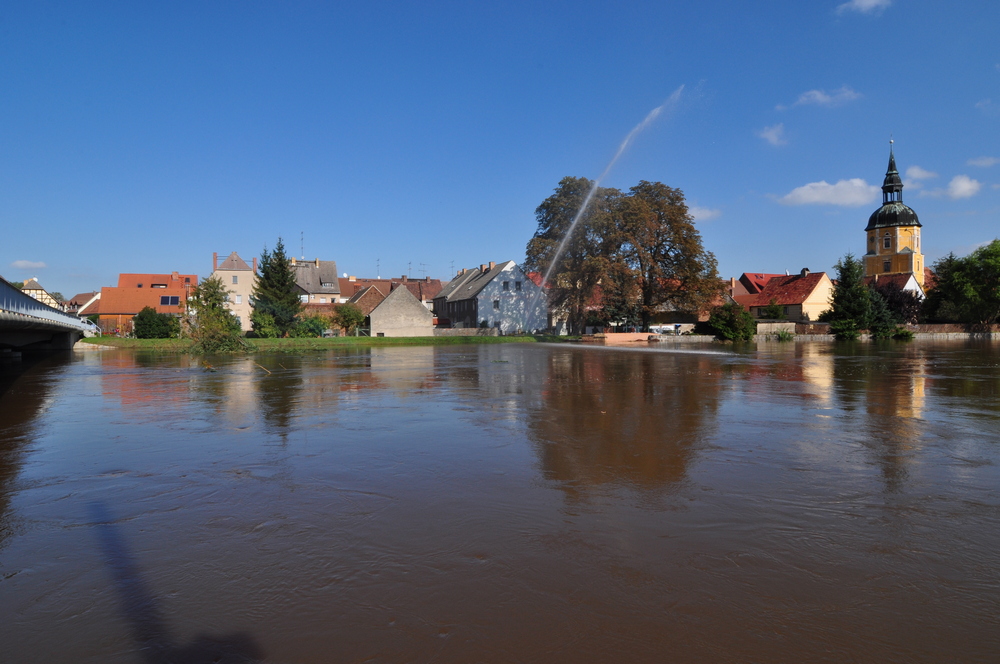 Hochwasser - Schwarze Elster (1) Foto &amp; Bild | dokumentation reportage ...