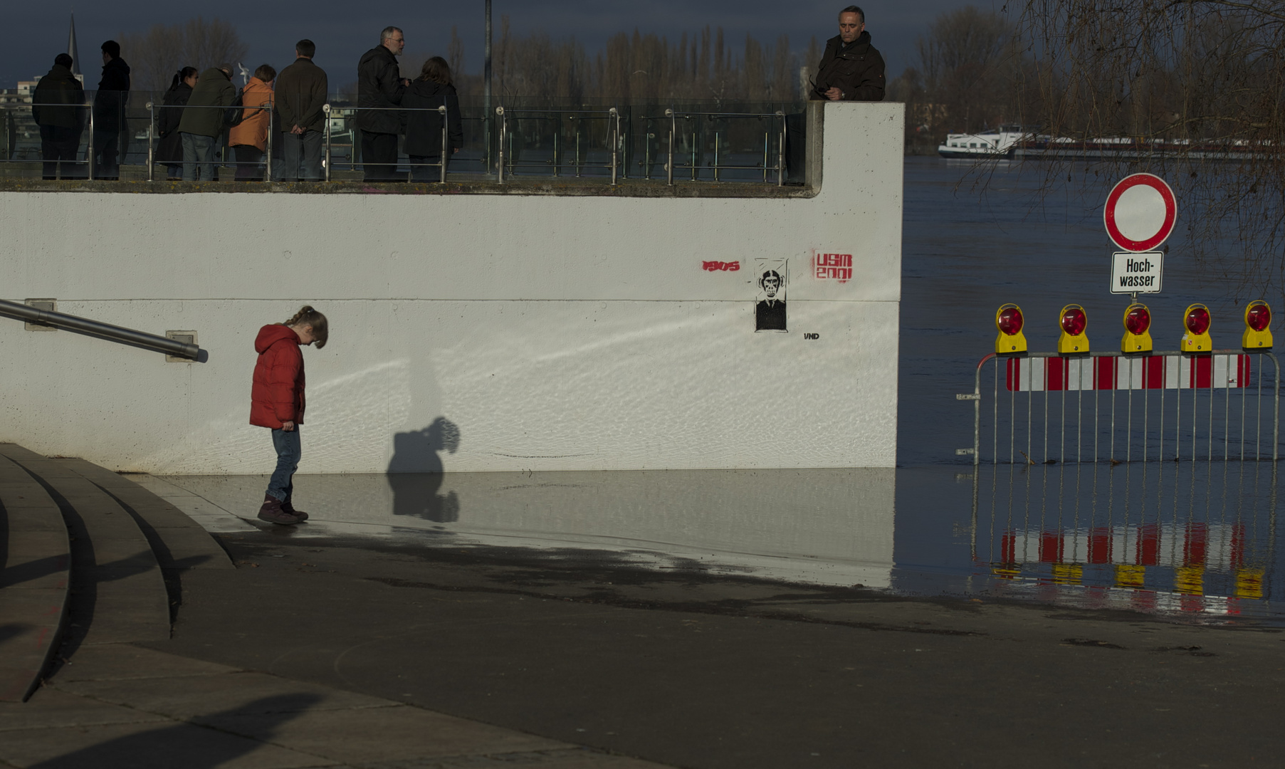 Hochwasser Sonntagsspaziergang