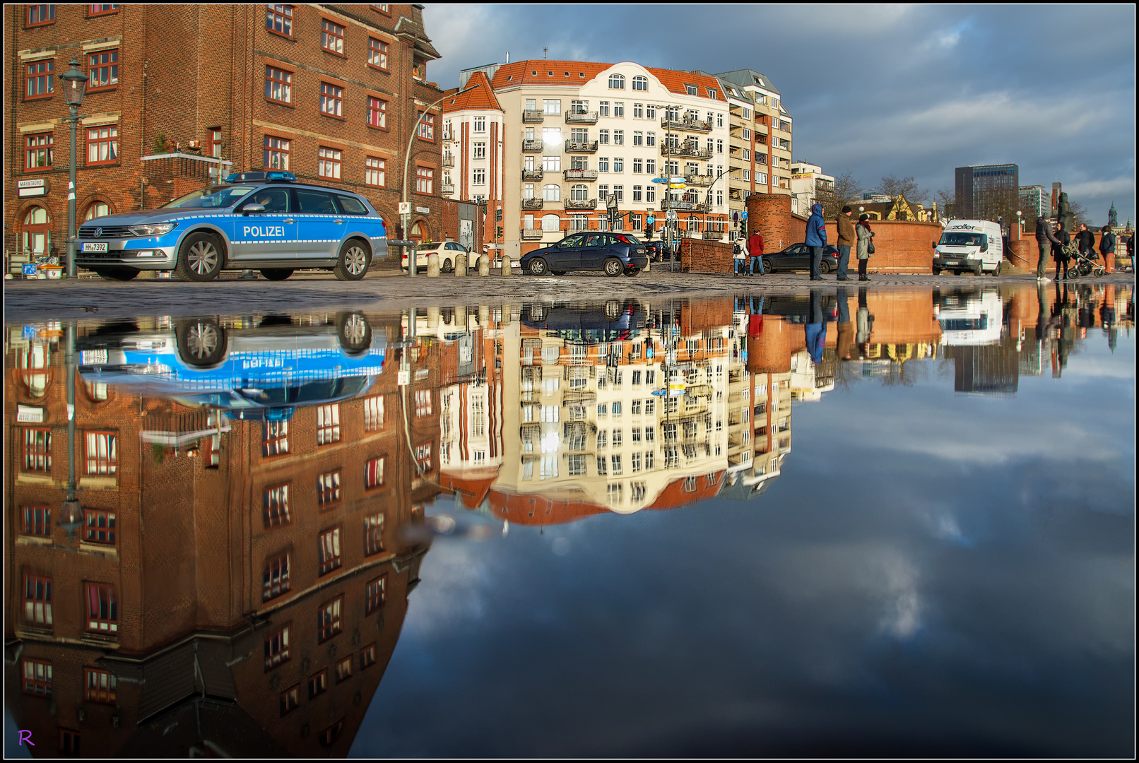 Hochwasser "Spiegelwelt..."