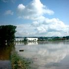 *Hochwasser* "Strasse" zwischen Altusried und Krugzell