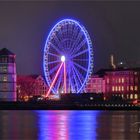 Hochwasser und Riesenrad ....