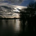 Hochwasser und Winterwetter