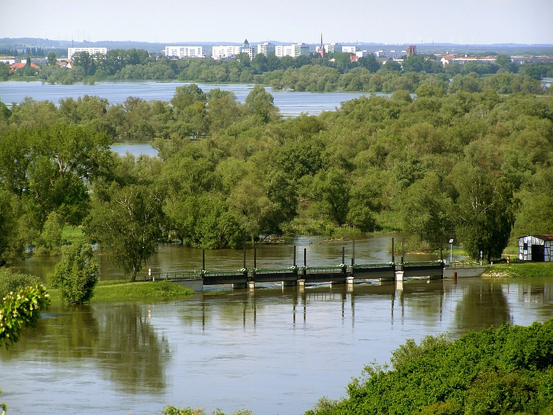 Hochwasser / Wehr