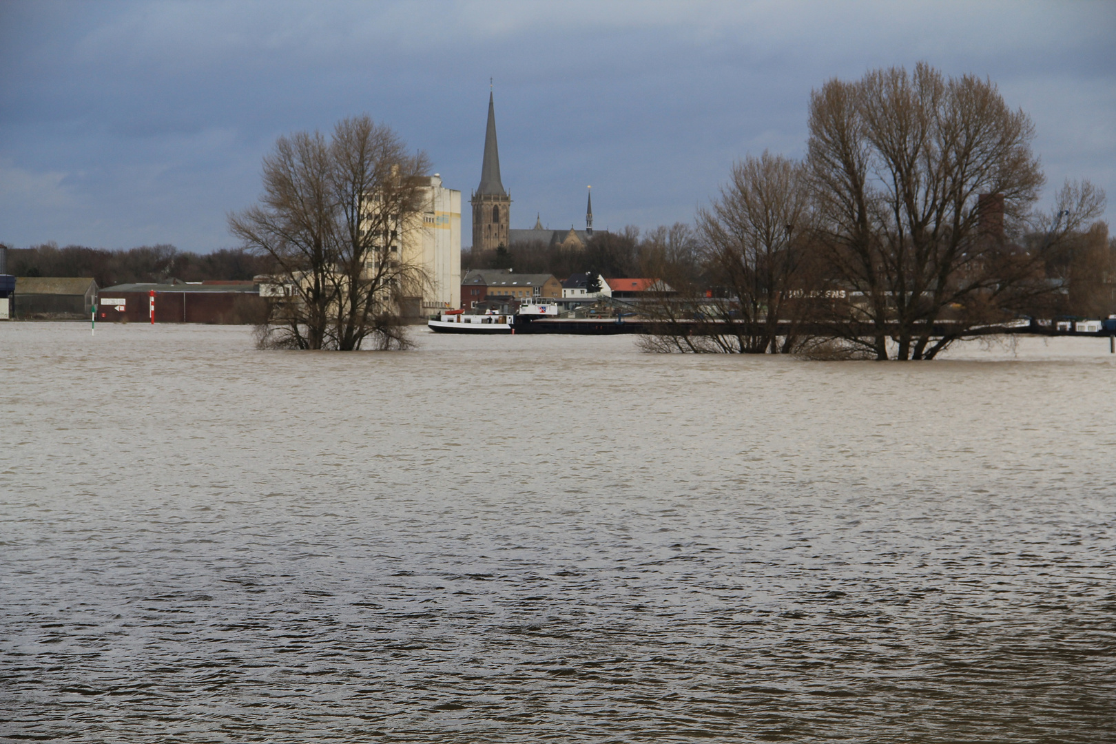 Hochwasser - Wesel-