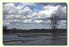 Hochwasser & Wolken